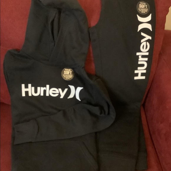 ‼️PRICE DROP‼️Hurley Hooded Sweatshirt Only Kids Size Small 7/8 - Picture 3 of 5